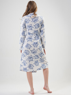 Купить Флисовый халат женский VIENETTA 2010280358 в Украина в Lingerie.ua - Одяг для дому та відпочинку, Фото 3