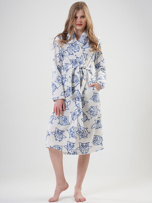 Купить Флисовый халат женский VIENETTA 2010280358 в Украина в Lingerie.ua - Одяг для дому та відпочинку, Фото 7