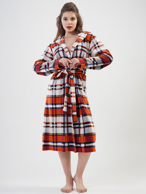 Купить Флісовий халат з капюшоном VIENETTA 2010068758 в Украина