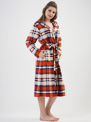 Купить Флисовый халат с капюшоном VIENETTA 2010068758 в Украина в Lingerie.ua - Одяг для дому та відпочинку, Фото 3