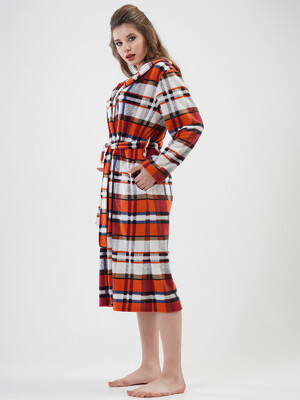 Купить Флисовый халат с капюшоном VIENETTA 2010068758 в Украина в Lingerie.ua - Одяг для дому та відпочинку, Фото 5