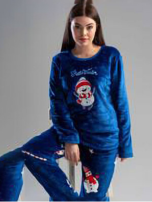 Купить Теплый домашний костюм женский VIENETTA 2020850182 в Украина в Lingerie.ua - Одяг для дому та відпочинку, Фото 2