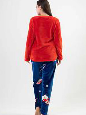 Купить Теплый домашний костюм женский VIENETTA 2020850182 в Украина в Lingerie.ua - Одяг для дому та відпочинку, Фото 3