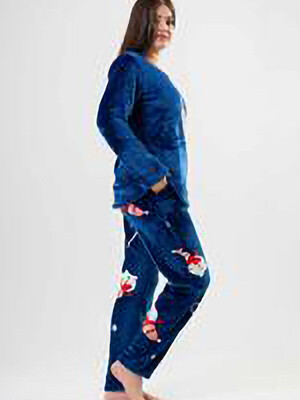 Купить Теплый домашний костюм женский VIENETTA 2020850182 в Украина в Lingerie.ua - Одяг для дому та відпочинку, Фото 5