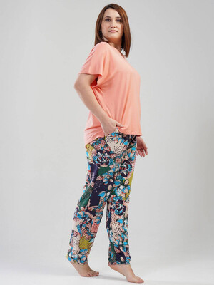 Купить Комплект из вискозы с брюками VIENETTA 1110689658 в Украина в Lingerie.ua - Одяг для дому та відпочинку, Фото 3