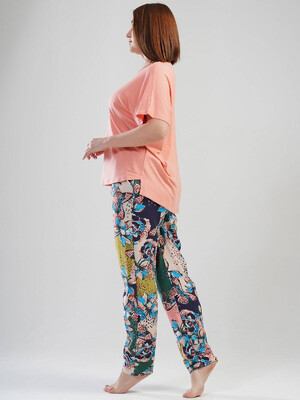 Купить Комплект из вискозы с брюками VIENETTA 1110689658 в Украина в Lingerie.ua - Одяг для дому та відпочинку, Фото 5