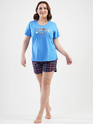 Хлопковый комплект с шортами VIENETTA 1120754957