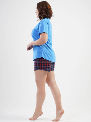 Купить Хлопковый комплект с шортами VIENETTA 1120754957 в Украина в Lingerie.ua - Одяг для дому та відпочинку, Фото 2