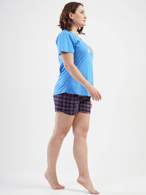 Купить Хлопковый комплект с шортами VIENETTA 1120754957 в Украина в Lingerie.ua - Одяг для дому та відпочинку, Фото 5