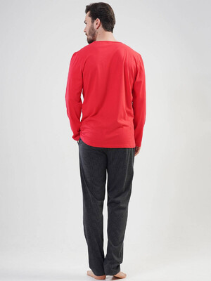 Купить Хлопковая пижама с длинным рукавом  VIENETTA MAN 2031073902 в Украина в Lingerie.ua - Одяг для дому та відпочинку, Фото 5