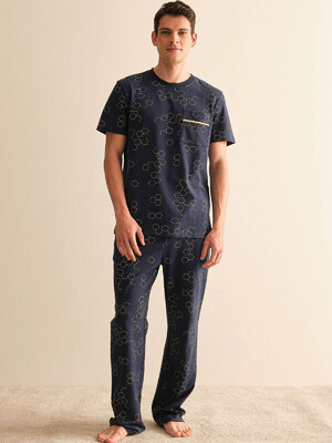 Купить Хлопковая пижама с брюками HAYS 32365 в Украина в Lingerie.ua - Одяг для дому та відпочинку, Фото 1