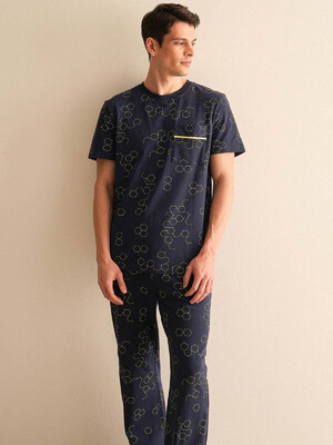 Купить Хлопковая пижама с брюками HAYS 32365 в Украина в Lingerie.ua - Одяг для дому та відпочинку, Фото 4