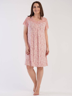 Купить Ночная сорочка с кружевом VIENETTA 2123920377 в Украина в Lingerie.ua - Одяг для дому та відпочинку, Фото 1