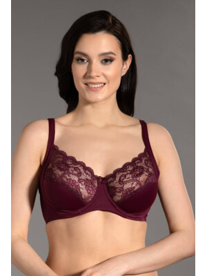 Купить Бюстгальтер с кружевными вставками V NEW BRA 356000 в Украина в Lingerie.ua - Одяг для дому та відпочинку, Фото 2