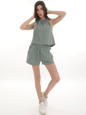 Купить Муслиновый костюм с шортами  V SoftShow 005 в Украина в Lingerie.ua - Одяг для дому та відпочинку, Фото 15