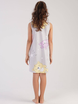 Купить Хлопковая ночная сорочка без рукавов VIENETTA 2124901510  в Украина в Lingerie.ua - Одяг для дому та відпочинку, Фото 3