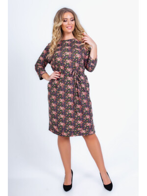 Купить Сукня великого розміру з італійського трикотажу LINGERIE 170375 в Украина в Lingerie.ua - Одяг для дому та відпочинку, Фото 8