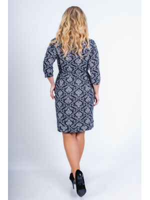 Купить Сукня великого розміру з італійського трикотажу LINGERIE 170375 в Украина в Lingerie.ua - Одяг для дому та відпочинку, Фото 4