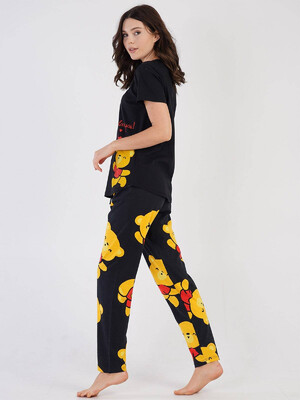 Купить Хлопковая пижама с брюками  VIENETTA 2114634739 в Украина в Lingerie.ua - Одяг для дому та відпочинку, Фото 2