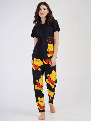 Купить Хлопковая пижама с брюками  VIENETTA 2114634739 в Украина в Lingerie.ua - Одяг для дому та відпочинку, Фото 5