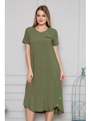 Купить Платье женское из вискозы и льна COCOON Relax P20881 в Украина