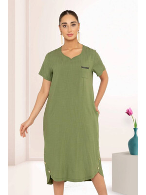 Купить Платье женское из вискозы и льна COCOON Relax P20881 в Украина в Lingerie.ua - Одяг для дому та відпочинку, Фото 12