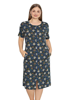 Купить Халат из модала на молнии INTENSIVE 23220  в Украина