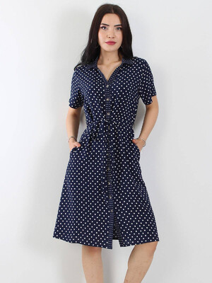 Купить Халат летний с воротничком на пуговицах JEN 03130 в Украина в Lingerie.ua - Одяг для дому та відпочинку, Фото 4