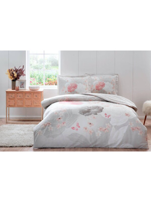 Купить Постельный комплект двуспальный TAC Saten  Azure в Украина в Lingerie.ua - Одяг для дому та відпочинку, Фото 2