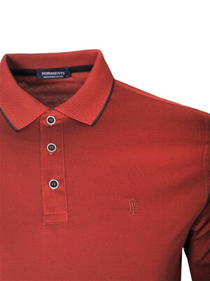 Купить Мужское поло FORMENTI FSP-2203 мерсиризованный хлопок в Украина в Lingerie.ua - Одяг для дому та відпочинку, Фото 3