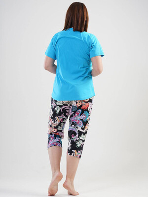 Купить Хлопковый комплект с капри VIENETTA 1121300229 в Украина в Lingerie.ua - Одяг для дому та відпочинку, Фото 2