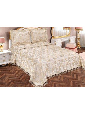 Купить ЖАККАРДОВОЕ ПОКРЫВАЛО+ простынь с наволочками MAISON D`OR Damaris в Украина в Lingerie.ua - Одяг для дому та відпочинку, Фото 2