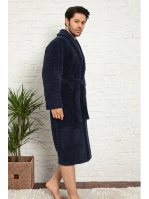 Купить Халат мужской COCOON  E14-5477 вельсофт в Украина в Lingerie.ua - Одяг для дому та відпочинку, Фото 2
