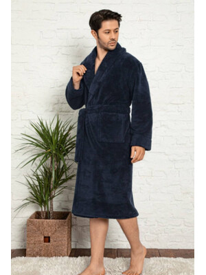 Купить Халат мужской COCOON  E14-5477 вельсофт в Украина в Lingerie.ua - Одяг для дому та відпочинку, Фото 3