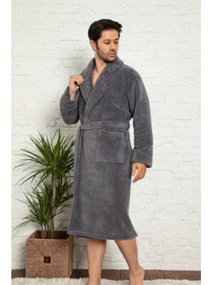 Купить Халат мужской COCOON  E14-5477 вельсофт в Украина в Lingerie.ua - Одяг для дому та відпочинку, Фото 5