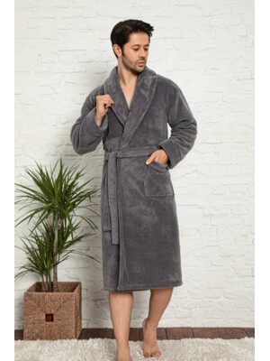 Купить Халат мужской COCOON  E14-5477 вельсофт в Украина в Lingerie.ua - Одяг для дому та відпочинку, Фото 6