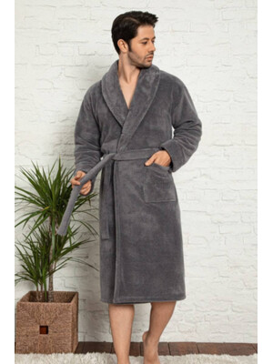 Купить Халат мужской COCOON  E14-5477 вельсофт в Украина в Lingerie.ua - Одяг для дому та відпочинку, Фото 8
