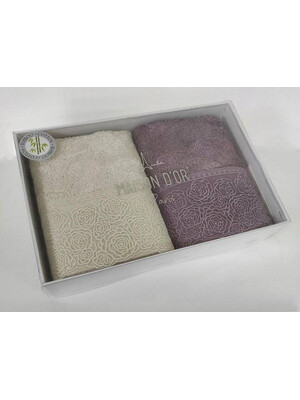 Купить НАБОР БАМБУКОВЫХ ПОЛОТЕНЕЦ  MAISON D`OR Roesia в Украина в Lingerie.ua - Одяг для дому та відпочинку, Фото 2