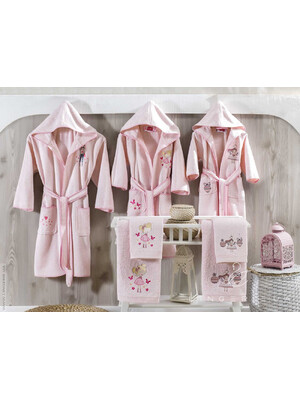 Купить Детский халат TAC Maison Pretty однотон в Украина в Lingerie.ua - Одяг для дому та відпочинку, Фото 2