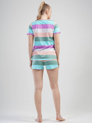 Купить Хлопковый комплект с шортами VIENETTA 1101290620 в Украина в Lingerie.ua - Одяг для дому та відпочинку, Фото 5