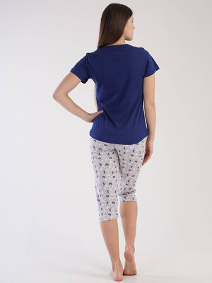 Купить Хлопковый комплект с капри VIENETTA 3031441069 в Украина в Lingerie.ua - Одяг для дому та відпочинку, Фото 2
