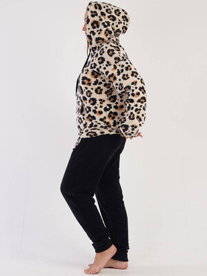 Купить Флисовая пижама с брюками на манжете VIENETTA 3052010280 в Украина в Lingerie.ua - Одяг для дому та відпочинку, Фото 4