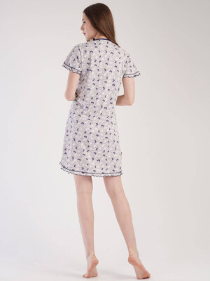 Купить Хлопковая ночная сорочка VIENETTA 3031421069 в Украина в Lingerie.ua - Одяг для дому та відпочинку, Фото 2