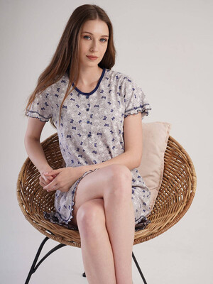 Купить Хлопковая ночная сорочка VIENETTA 3031421069 в Украина в Lingerie.ua - Одяг для дому та відпочинку, Фото 5