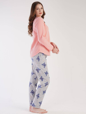 Купить Флисовый теплый домашний костюм VIENETTA 3030460196 в Украина в Lingerie.ua - Одяг для дому та відпочинку, Фото 3