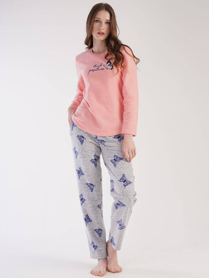 Купить Флисовый теплый домашний костюм VIENETTA 3030460196 в Украина в Lingerie.ua - Одяг для дому та відпочинку, Фото 4