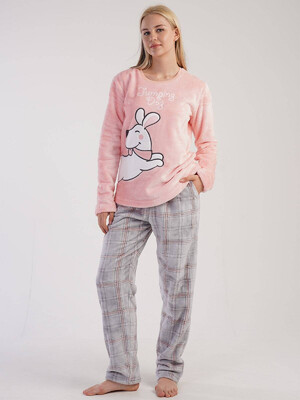 Купить Плюшевая теплая пижама VIENETTA 3030680229 в Украина в Lingerie.ua - Одяг для дому та відпочинку, Фото 5