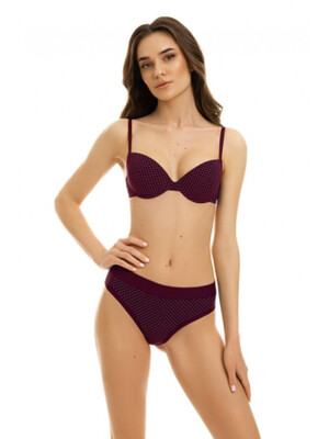 Купить Бавовняні трусики сліпи міді JASMINE Loren 5303-66 в Украина в Lingerie.ua - Одяг для дому та відпочинку, Фото 2