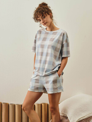 Купить Хлопковый комплект с шортами HAYS 27434 в Украина в Lingerie.ua - Одяг для дому та відпочинку, Фото 5