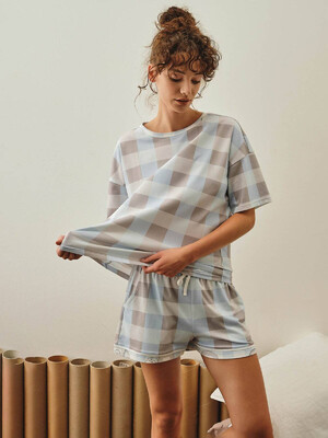 Купить Хлопковый комплект с шортами HAYS 27434 в Украина в Lingerie.ua - Одяг для дому та відпочинку, Фото 3